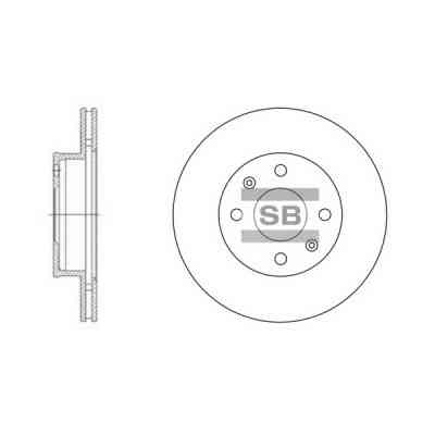 Тормозной диск HI-Q SD2010 Винница