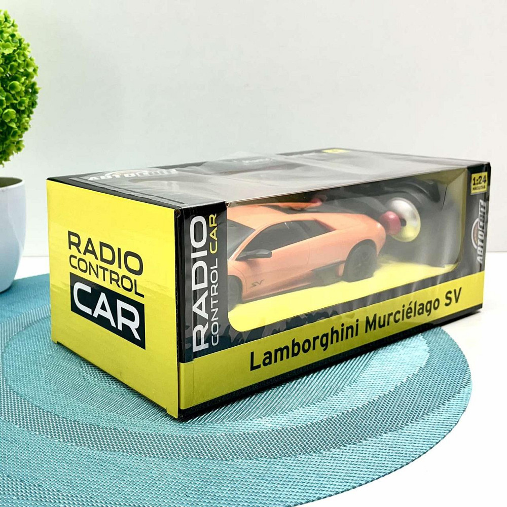 Машинка Lamborghini на радіокеруванні Автосвіт масштаб 1:24 Помаранчева (AR-2325) Чернігів - фото 3