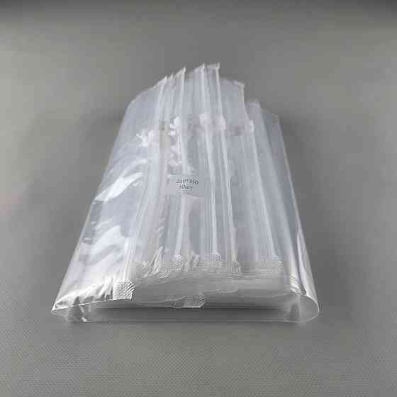 Пакет с замком слайдером (бегунком) 25х35/50мкм (50шт) (1 пачка) Харьков