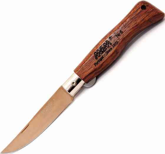 Універсальний Складаний Ніж 7.5 см MAM "Folding Knife Douro" Bronze Titanium (5000) Нержавіюча сталь Нововолинськ