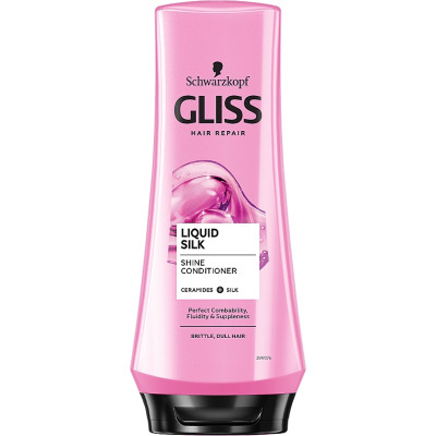 Кондиционер для волос Gliss Liquid Silk Balsam 200 мл (3838824086699) Винница - изображение 1
