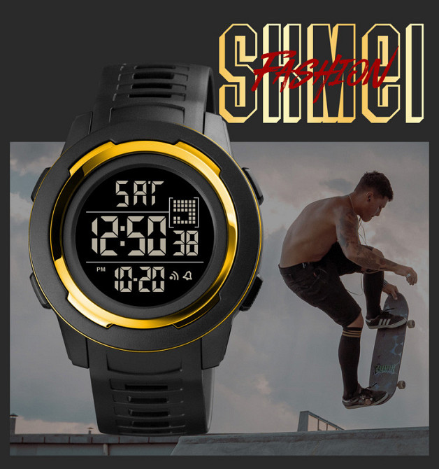 Skmei 1731GDWT Gold-White SALE SBR Киев - изображение 3