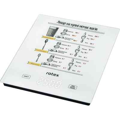 Весы кухонные Rotex RSK15-W Винница