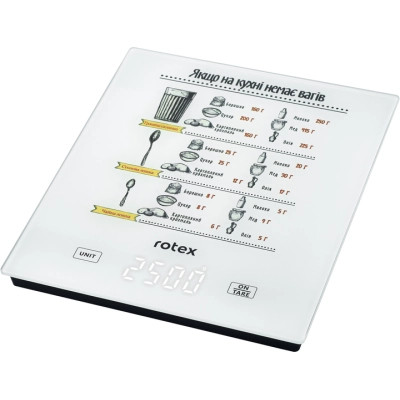 Весы кухонные Rotex RSK15-W Винница - изображение 2
