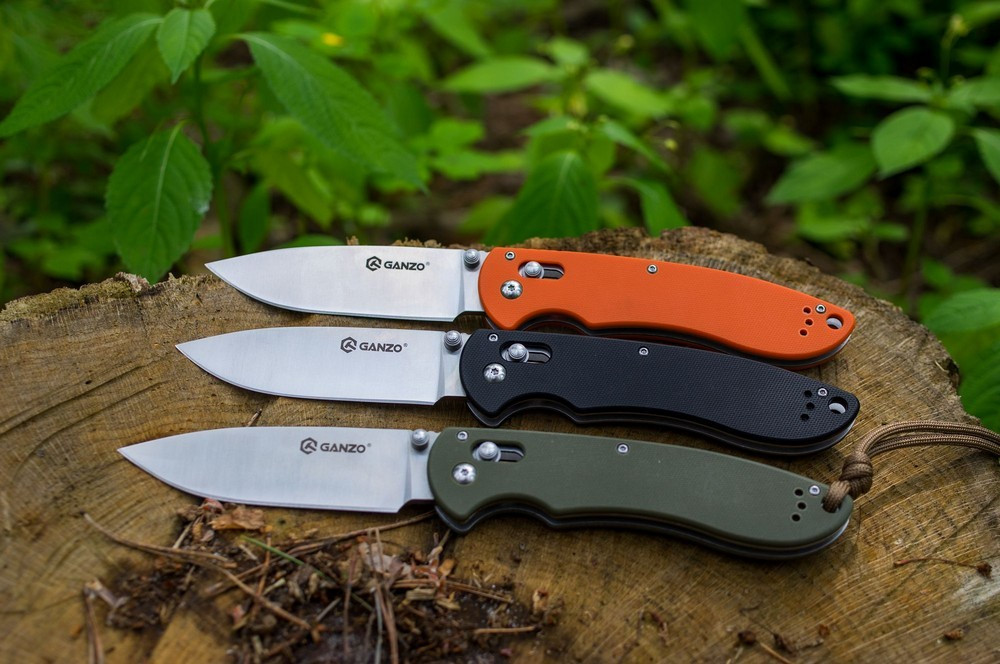 Ніж складаний Ganzo G740-GR зелений Киев - изображение 11