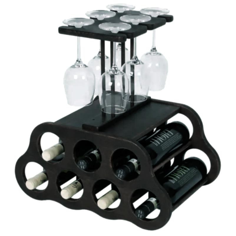 Настольная винная полка 