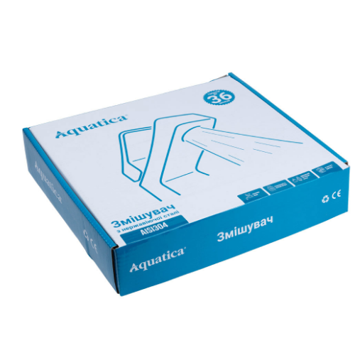 Змішувач KT 1/2" монокран на гайці Aquatica Житомир - фото 5