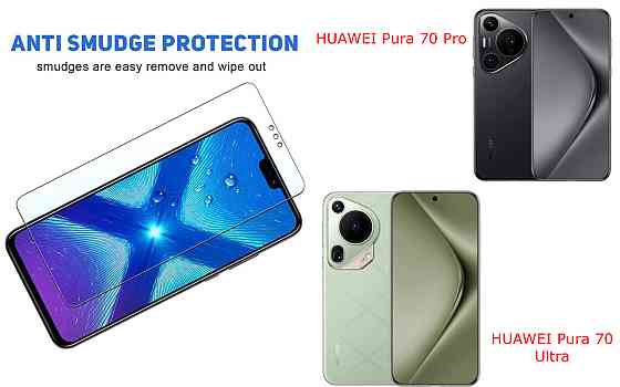 Защитное стекло NeoGlass для HUAWEI Pura 70 Pro, Pura 70 Ultra – ультрапрозрачное и устойчивое Киев