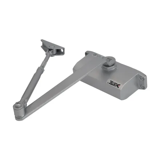 Дверний доводчик Dortec DT-62H Silver з фіксацією дверей у відчиненому положенні (63-00012) Київ