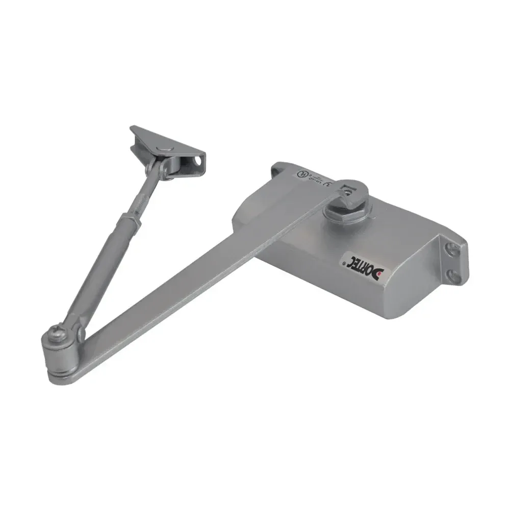 Дверний доводчик Dortec DT-62H Silver з фіксацією дверей у відчиненому положенні (63-00012) Київ - фото 5