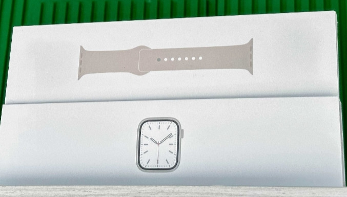 NEW Apple Watch Series 7 CPS+Cellular 45mm Aluminium Case Starlight Київ - фото 5