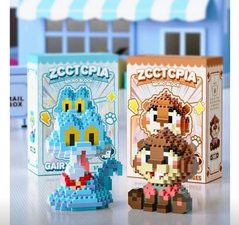 Конструктор блочный детский Zootopia (Зоотрополис) Джуди Хопс и Ник Вайлд, 268 деталей, ABS-пластик, от 6 лет Киев - изображение 4