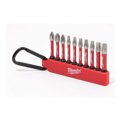 Набор бит Milwaukee с карабином ShW 2 x PH2/ 1 x PZ2/ 1 x TX15/ 2 x TX20/ 2 x TX30/ 1 x TX40 (4932480941) Винница - изображение 6