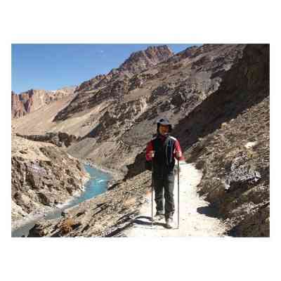 Треккинговые палки Schwarzwolf Denali чорний (F4800400AJ3) Винница