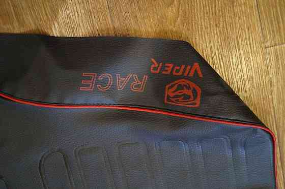 Чохол сидіння скутер Рейс (EURO, напис, відбиття з кантом) Мукачево