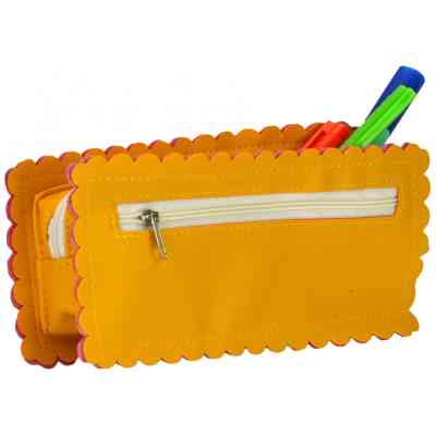 Пенал Cool For School 1 відділення Жовтий (J-2609-yellow) Вінниця