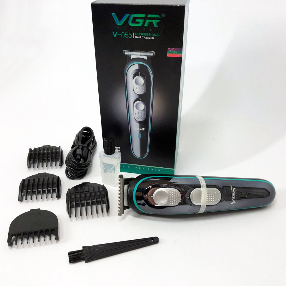 Машинка для стрижки волосся з регульованою насадкою, Універсальний тример для чоловіків GL-32 Львів - фото 18