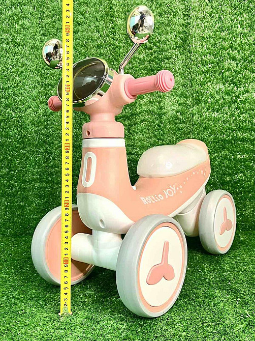 Біговел - толокар JOY музика укр озвучка підсвічування Бежевий (J-50172) Чернигов - изображение 9