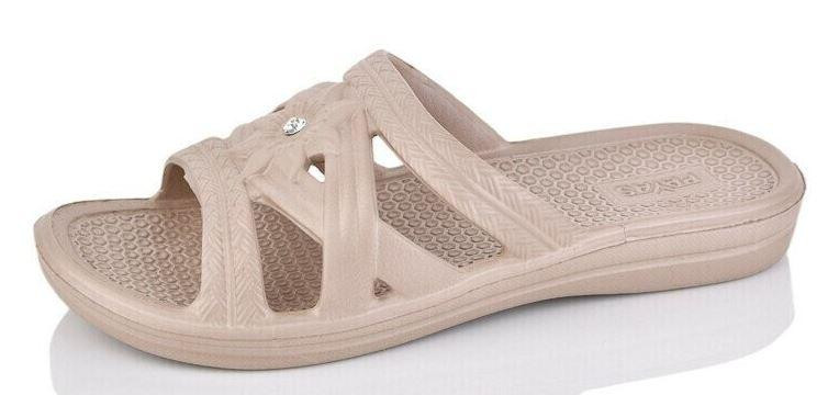Шлепанцы женские пенка бежевый Одеса - фото 1