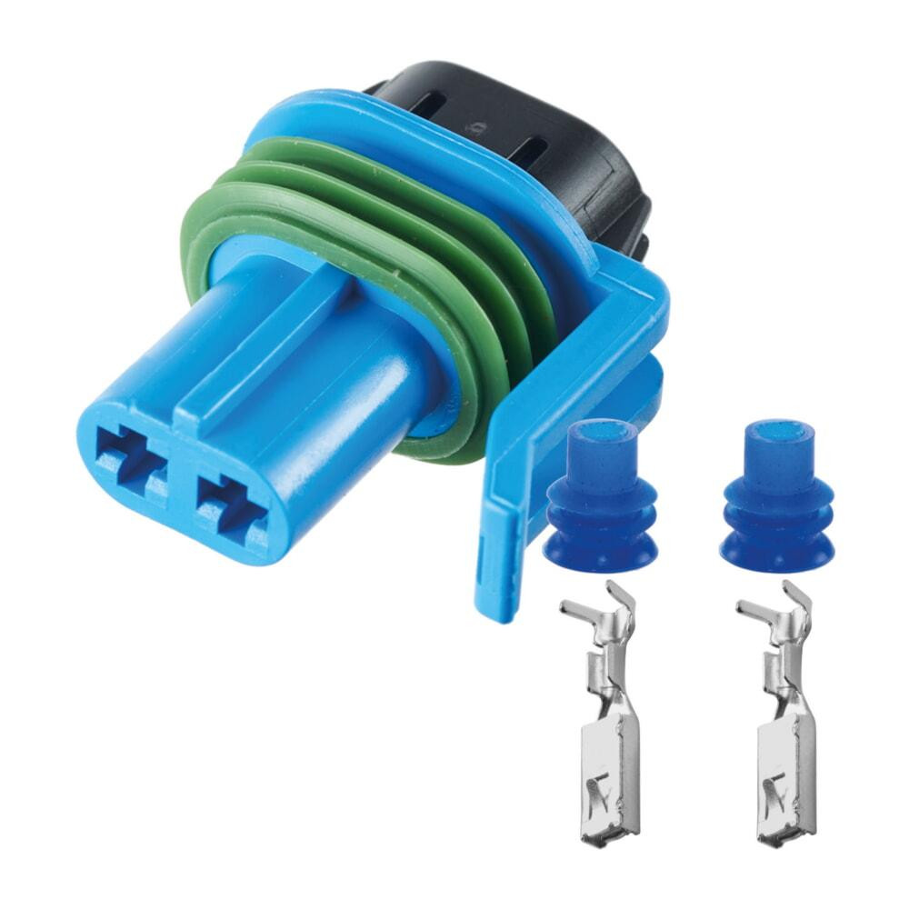 Разъем коннектор 2-кон., Птф (Противотуманки), 1534404 APTIV (Delphi) Америка универс., Opel Киев - изображение 1