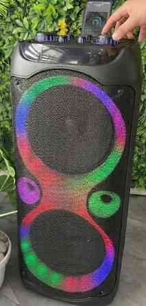 Портативная Колонка с микрофонами БОЛЬШАЯ ГУЧНАЯ Харьков