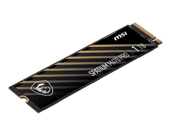 Накопичувач SSD 1TB MSI Spatium M470 Pro M.2 2280 PCIe 4.0 x4 NVMe 3D NAND TLC (S78-440L0J0-P83) ( M.2 2280 ) Харьков