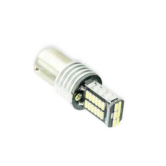 Автолампа світлодіодна А 12-21 WHITE 30 SMD 4014 (12-24V) з обманкою Мукачево