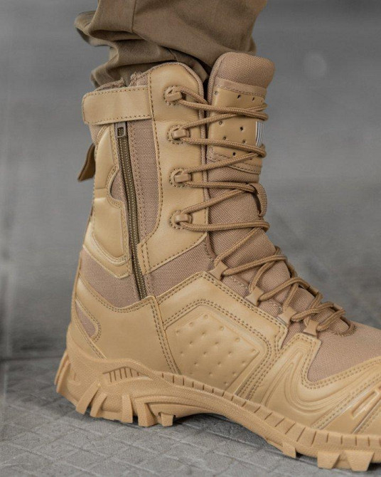 Тактичні ботинки берці prometey кайотТР6453 Одеса - фото 5