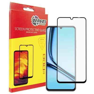 Стекло защитное Dengos Ful Glue Realme Note 50 (black) (TGFG-371) Винница