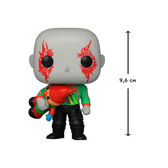 Ігрова фігурка Funko Pop! серії Вартові галактики: Holiday Special – Дракс Днепр