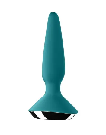 Анальна смарт-вібропробка Satisfyer Plug-ilicious 1 Petrol Львов