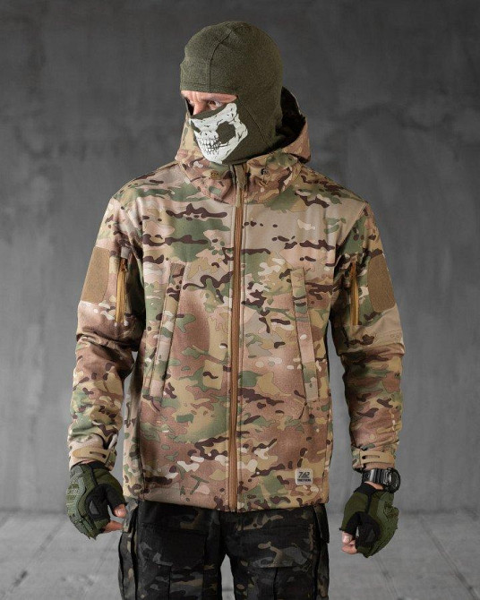 Демисезонная куртка софтшел Status мужская мультикам 58 Одесса - изображение 1