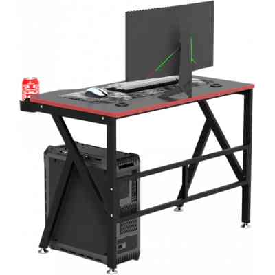 Комп'ютерний стіл GT Racer T-1218 Black (T-1218 (120x60x73) Black) Вінниця