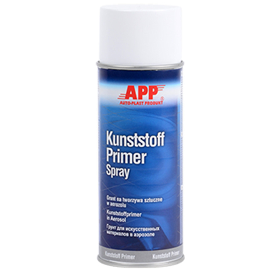 Грунт для пластику аерозольний "Kunststoff Primer" прозоро сріблястий 400мл APP, 020905 Вінниця - фото 1