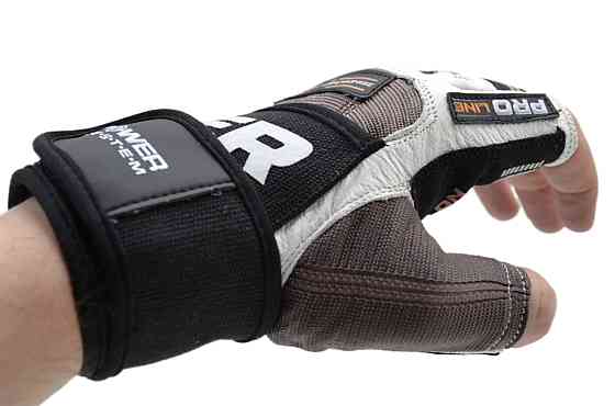 Рукавички для фітнесу Power System PS-2700 No Compromise Grey/White L Кам'янське