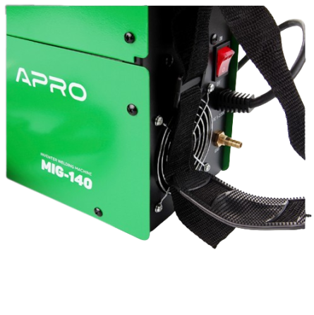 Зварювальний напівавтомат інверторний 0,8-1мм MIG-140 20-140А ел.4мм 3+2,5+2м APRO Житомир