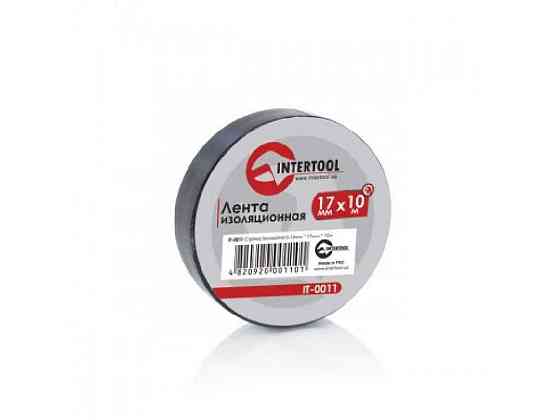 Стрічка ізоляційна 0.15мм*17мм*10м кольорова IT-0014 ТМ INTERTOOL   Solmir Київ