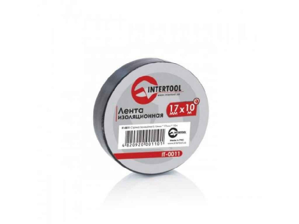 Стрічка ізоляційна 0.15мм*17мм*10м кольорова IT-0014 ТМ INTERTOOL   Solmir Київ - фото 1