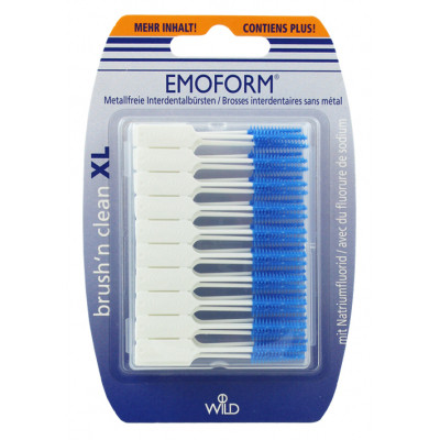 Щітки для міжзубних проміжків Dr. Wild Emoform Brush'n clean XL безметалеві 50 шт. (7611841701105) Вінниця - фото 1