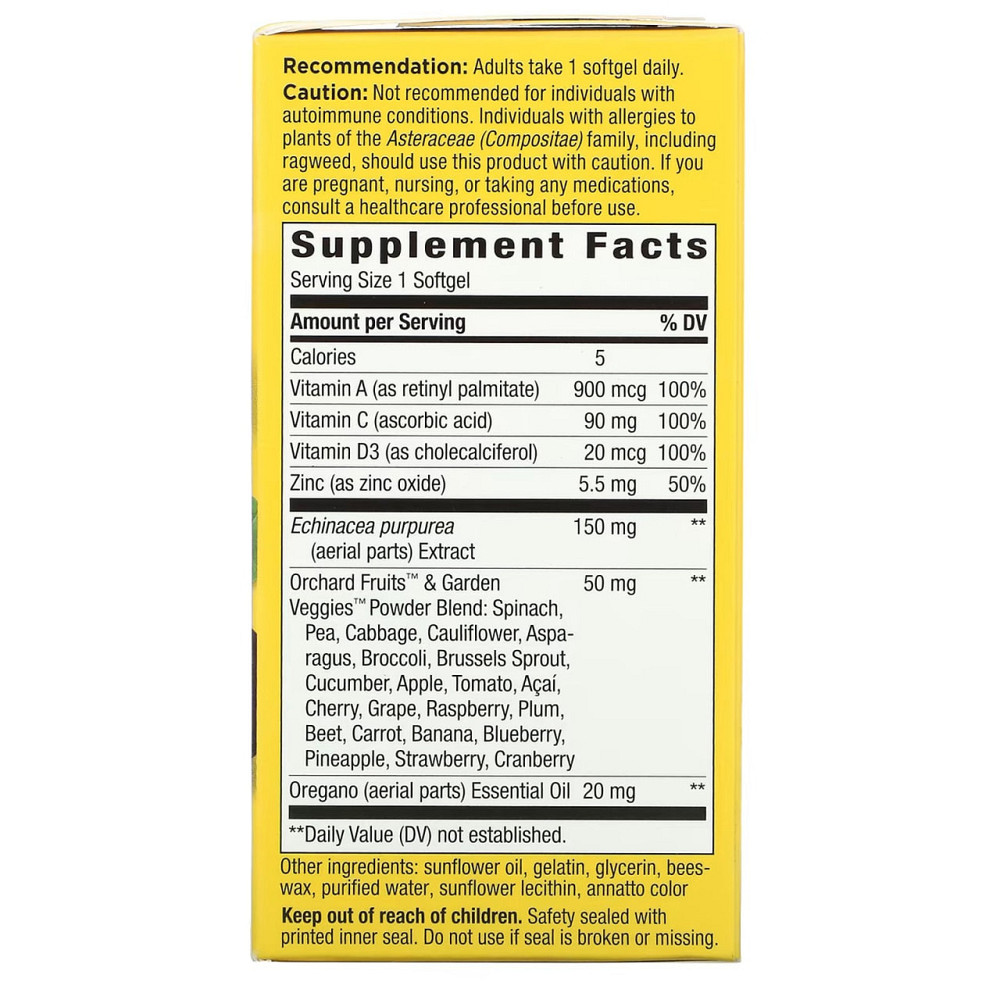 Мультивітаміни для імунітету Nature's Way Alive! Immune Health 30 капс Київ - фото 3