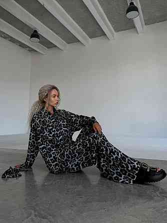 Жіночий стильний повсякденний костюм натуралний штапель Одеса