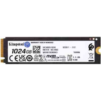Накопичувач SSD M.2 2280 1TB Kingston (SKC3000S/1024G) Вінниця