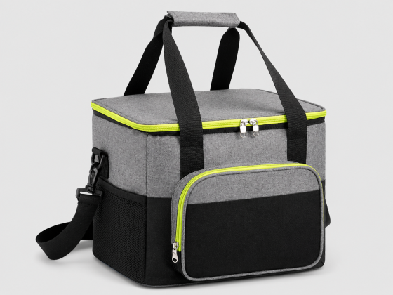 Сумка-холодильник Time Eco TE-320S, 20 л, сіра з чорним Київ