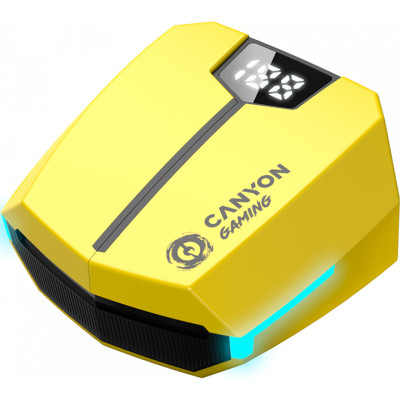 Навушники Canyon GTWS-2 Gaming Yellow (CND-GTWS2Y) Вінниця - фото 5