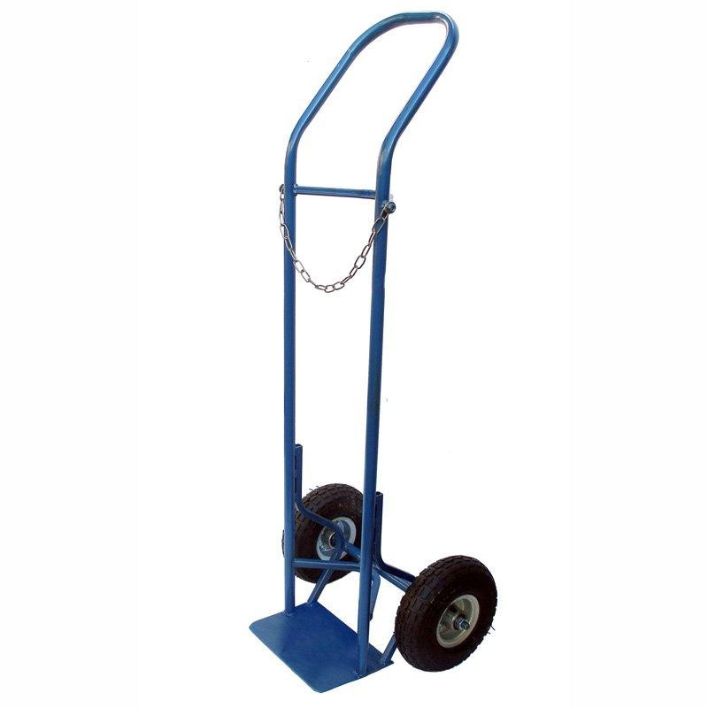 Тележка для баллона ТКК-260КНД –металлическая ручная тележка с пневмоколесами 260 мм грузоподъемность до 150кг Харьков - изображение 1