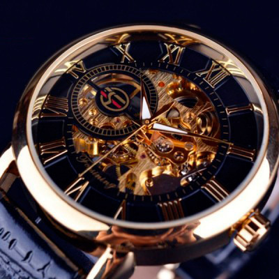 Годинник жіночий механічний Forsining Rich Ruby Red (2 ремінці) Вінниця - фото 4
