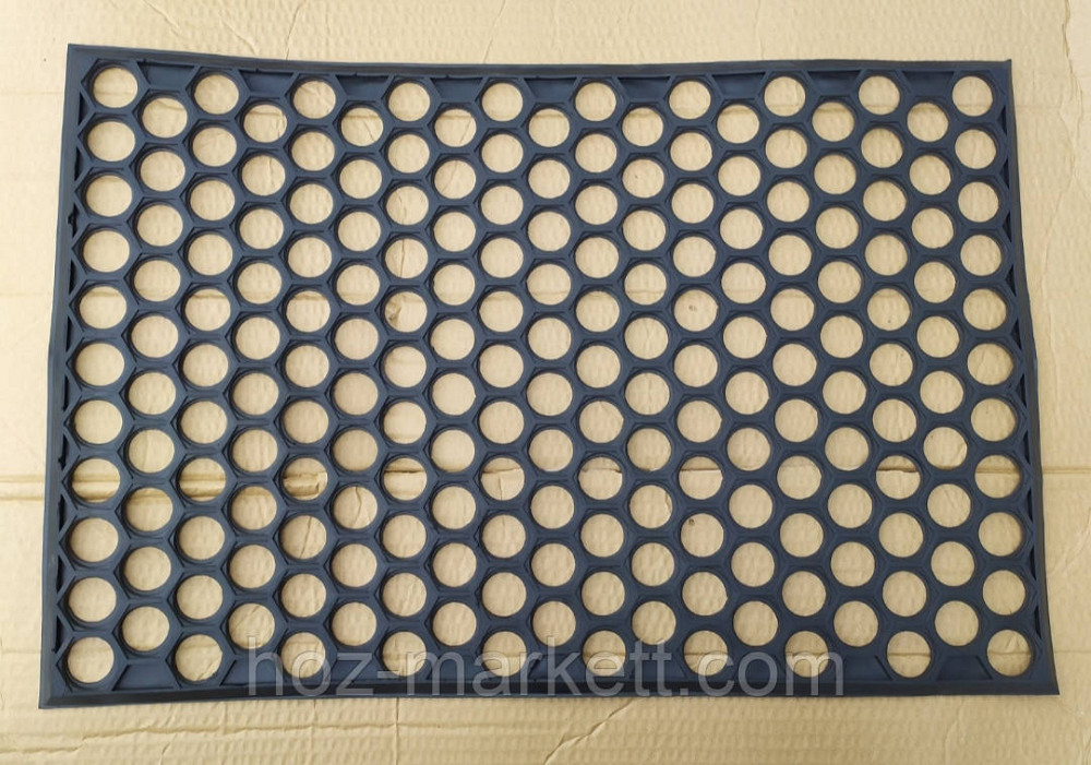 Коврик 40 см х 60 см резиновый соты  килим Харьков - изображение 1