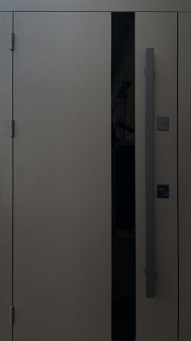 Двері вуличні Qdoors серія СТРІТ 3К з ТЕРМОРОЗРИВОМ модель ЕЛЕГАНТ Київ - фото 1