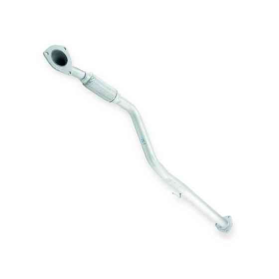 Труба Lanos с гофрой, без отверствия под датчик (штаны) приемная Мукачево