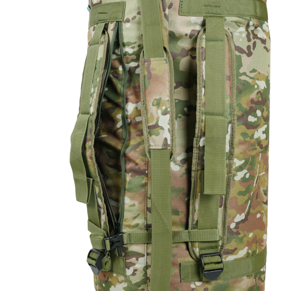 Тактична сумка-баул 100 л мультикам. Армійський баул на 100 літрів, баул мультикам ЗСУ, баули військові Київ - фото 10